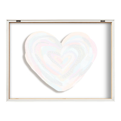 Blake Labyrinth Heart Framed Printed Glass by kateandlaurel - product image 4 for Resin Society