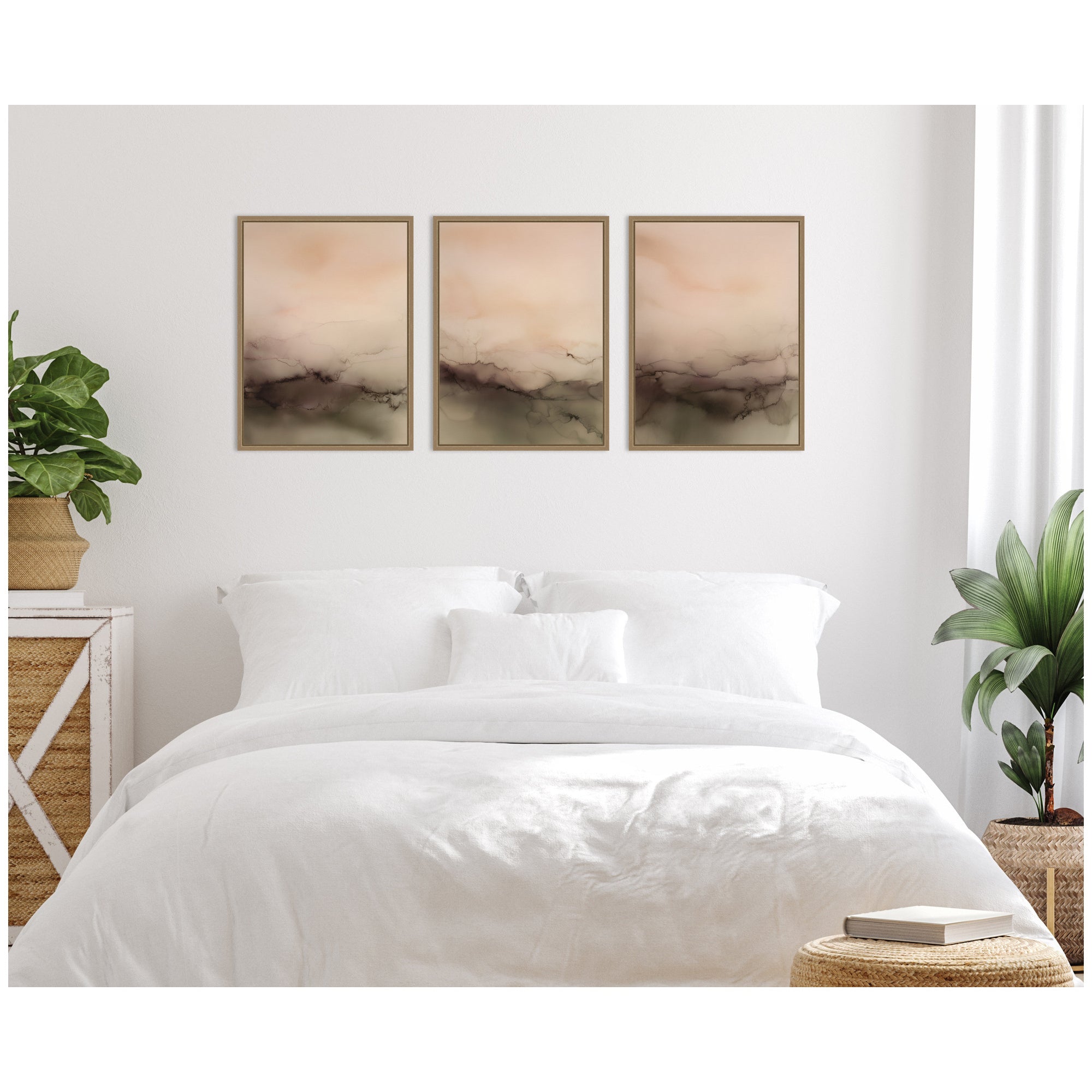 Dawn No.
1, No.
2, & No.
3 3 Piece Framed Canvas Wall Art Set by Amy Lighthall