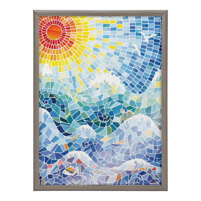 Blake It’s a Beautiful Life Framed Printed Glass by kateandlaurel - product image 8 for Resin Society
