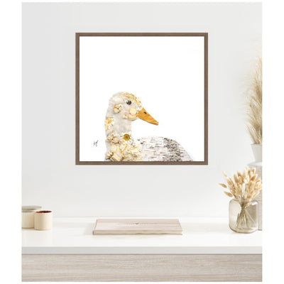 Duck No.
2 Framed Canvas Wall Art Print by Madeline Jeppesen