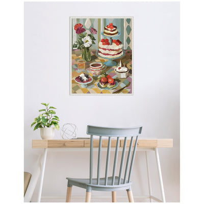 Sweet Tooth by Mary Sparrow Framed Canvas Wall Art Print