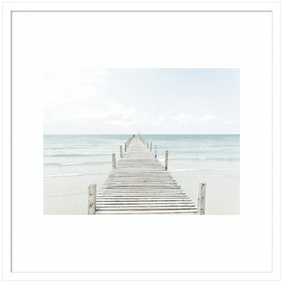 Beach 5s by Amy Peterson Framed Wall Art Print