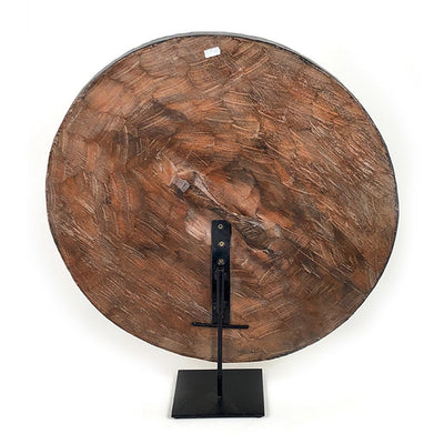 Round Bamileke Shield 22" Geometric Pattern by Mbare Ltd - product image 7 for Resin Society