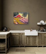 Barn on a Hillside Artist Enhanced Canvas Print by John Beard Collection - product image 4 for Resin Society