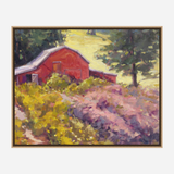 Barn on a Hillside Artist Enhanced Canvas Print by John Beard Collection - product image 8 for Resin Society