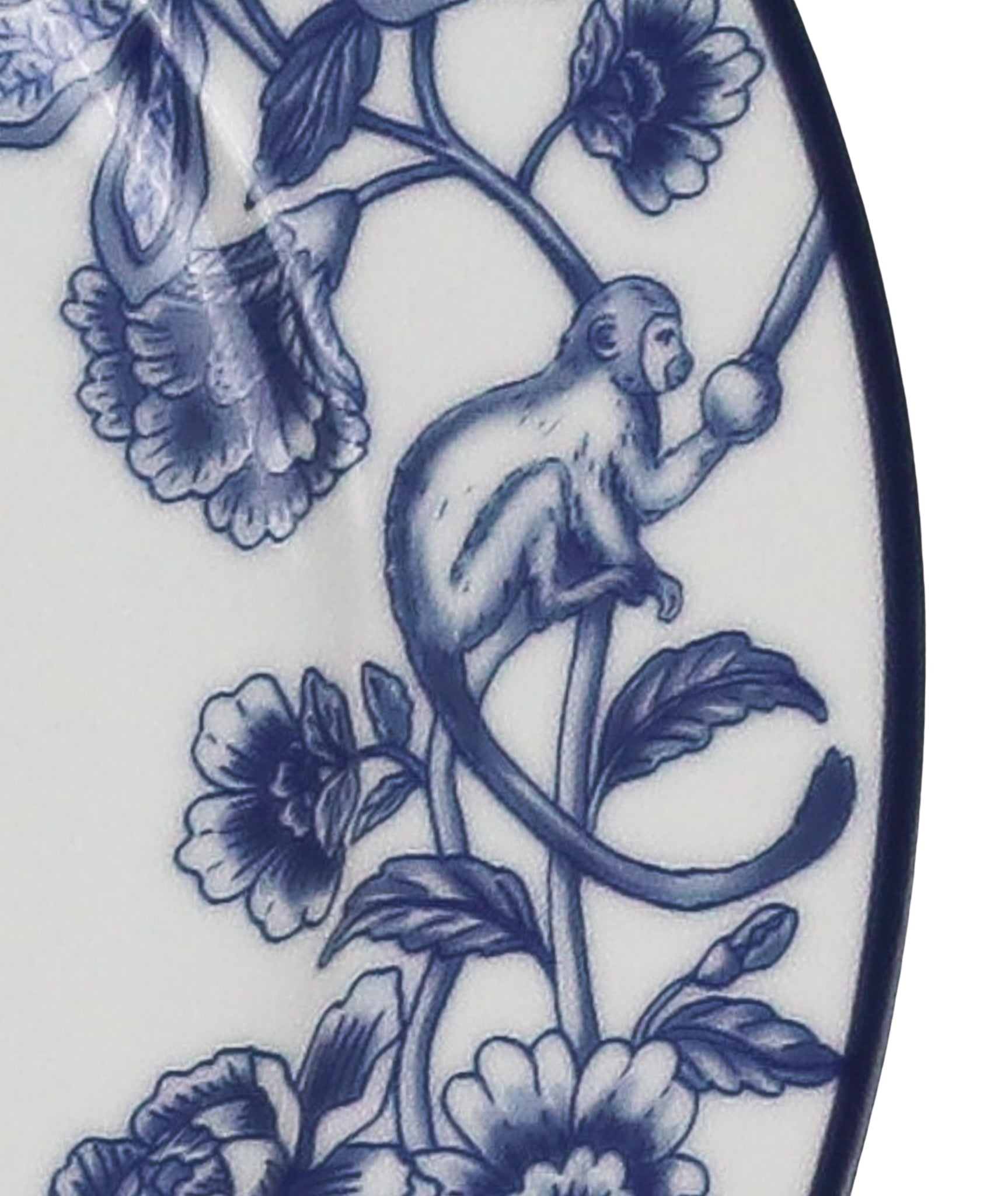 Bombay Blue Dinner Plate - Set of 4 (+1 Bonus Plate) by Ro'Table - product image 4 for Resin Society