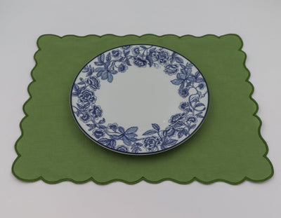 Bombay Blue Dinner Plate - Set of 4 (+1 Bonus Plate) by Ro'Table - product image 5 for Resin Society