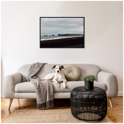 Sylvie Keyholed Landscape Framed Canvas by Alicia Abla