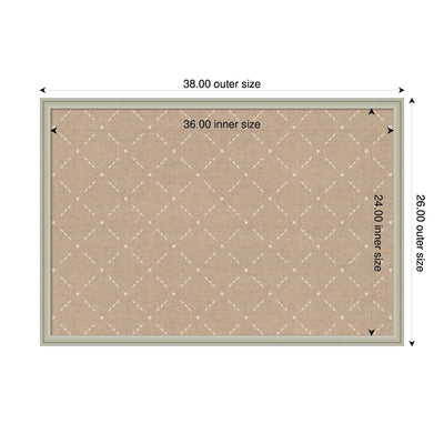 Pinboard Beige Lattice Pattern