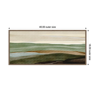 Natures Charm lll Panel by Nikita Jariwala Framed Canvas Wall Art Print