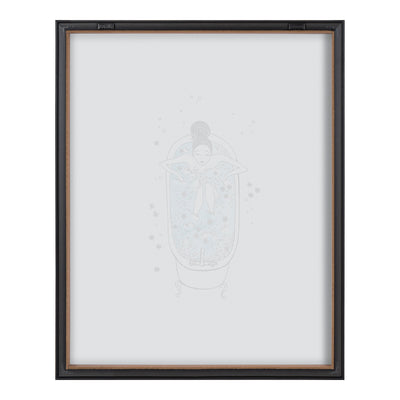 Blake Girl in a Bath Framed Printed Glass by Viola Kreczmer by kateandlaurel - product image 13 for Resin Society