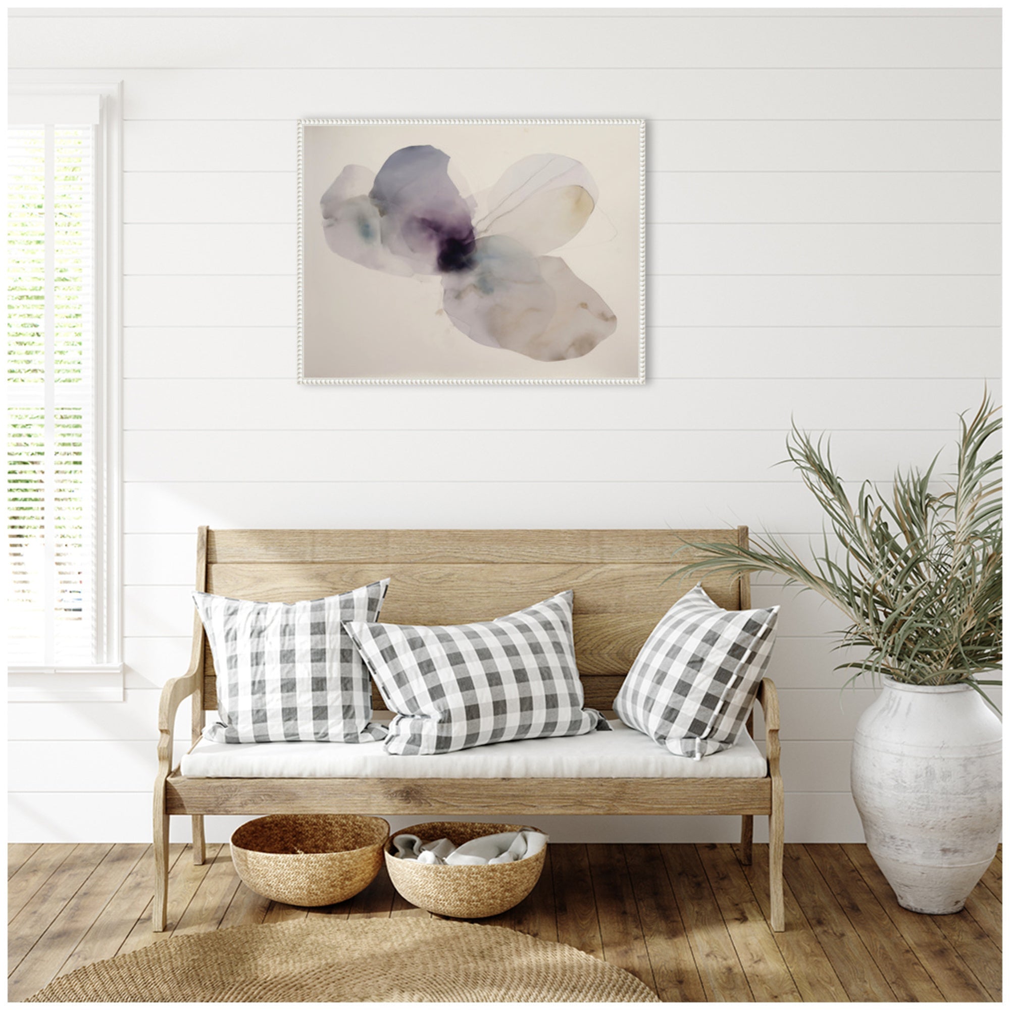 Quiet Calm II by Amy Lighthall Framed Canvas Wall Art Print