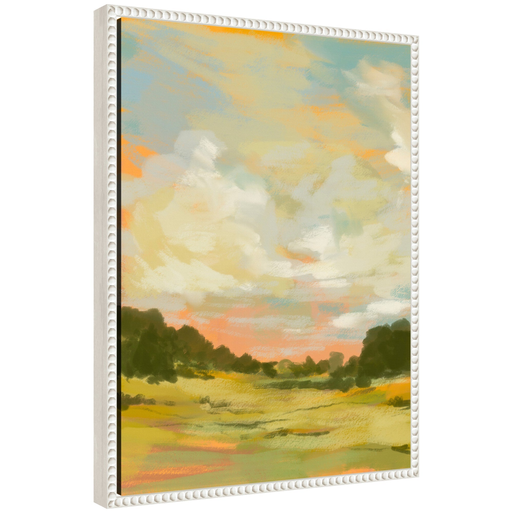 Sylvie Landscape 2 Framed Canvas by Annie Quigley by kateandlaurel