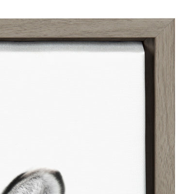 Sylvie Bubble Gum Zebra Framed Canvas by Amy Peterson Art Studio by kateandlaurel - product image 12 for Resin Society