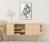 Sylvie Ring of Light 2 Framed Canvas by kateandlaurel - product image 6 for Resin Society