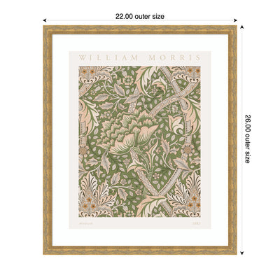Framed Art Poster William Morris Windrush 1883 by The Art Institute of Chicago