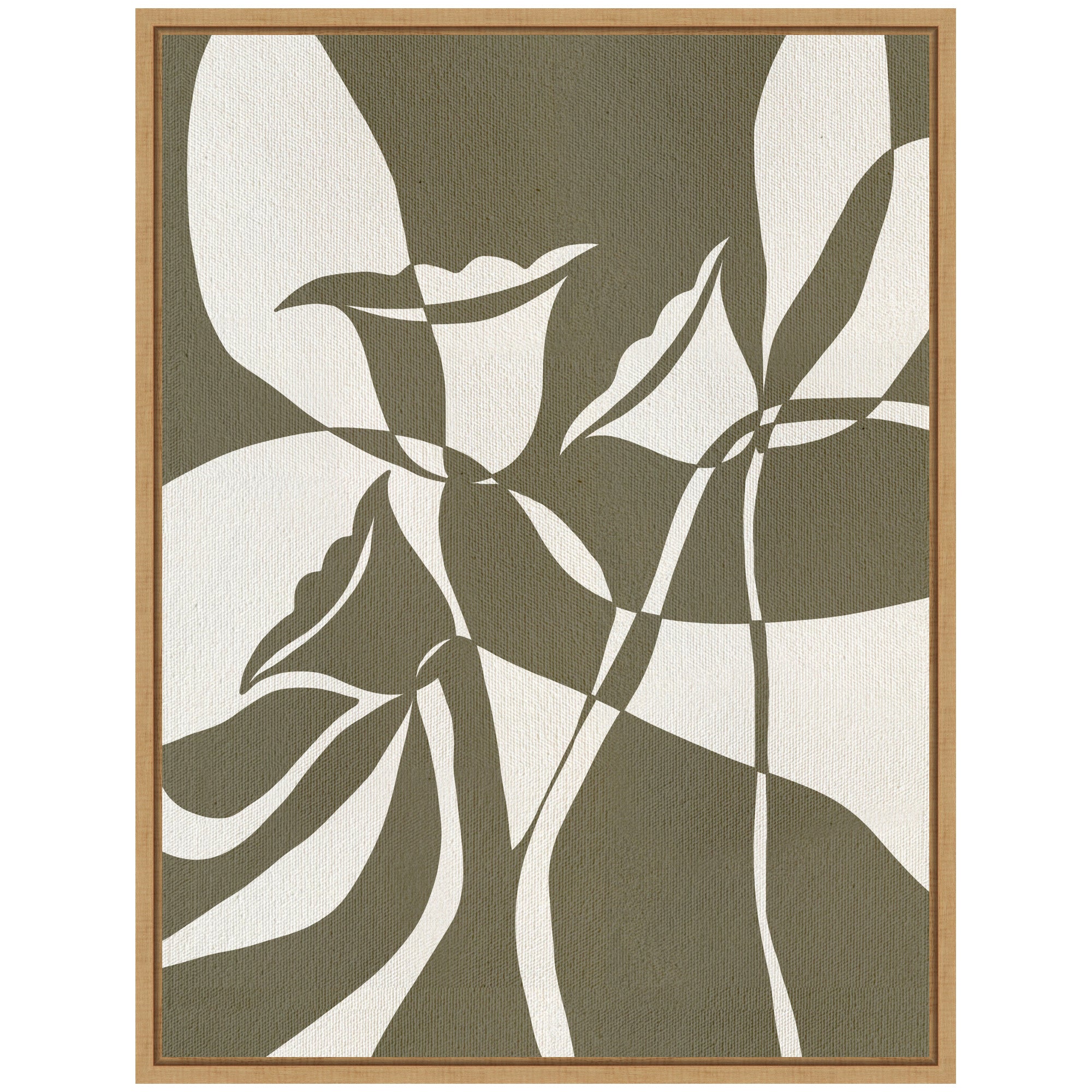 Sylvie Bound by Beauty 4 Framed Canvas by Shatha Al Dafai