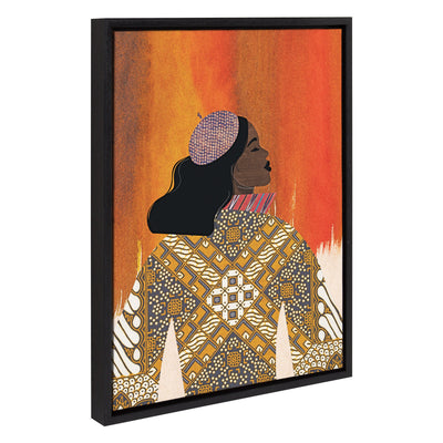 Sylvie Girlie Girl Framed Canvas
