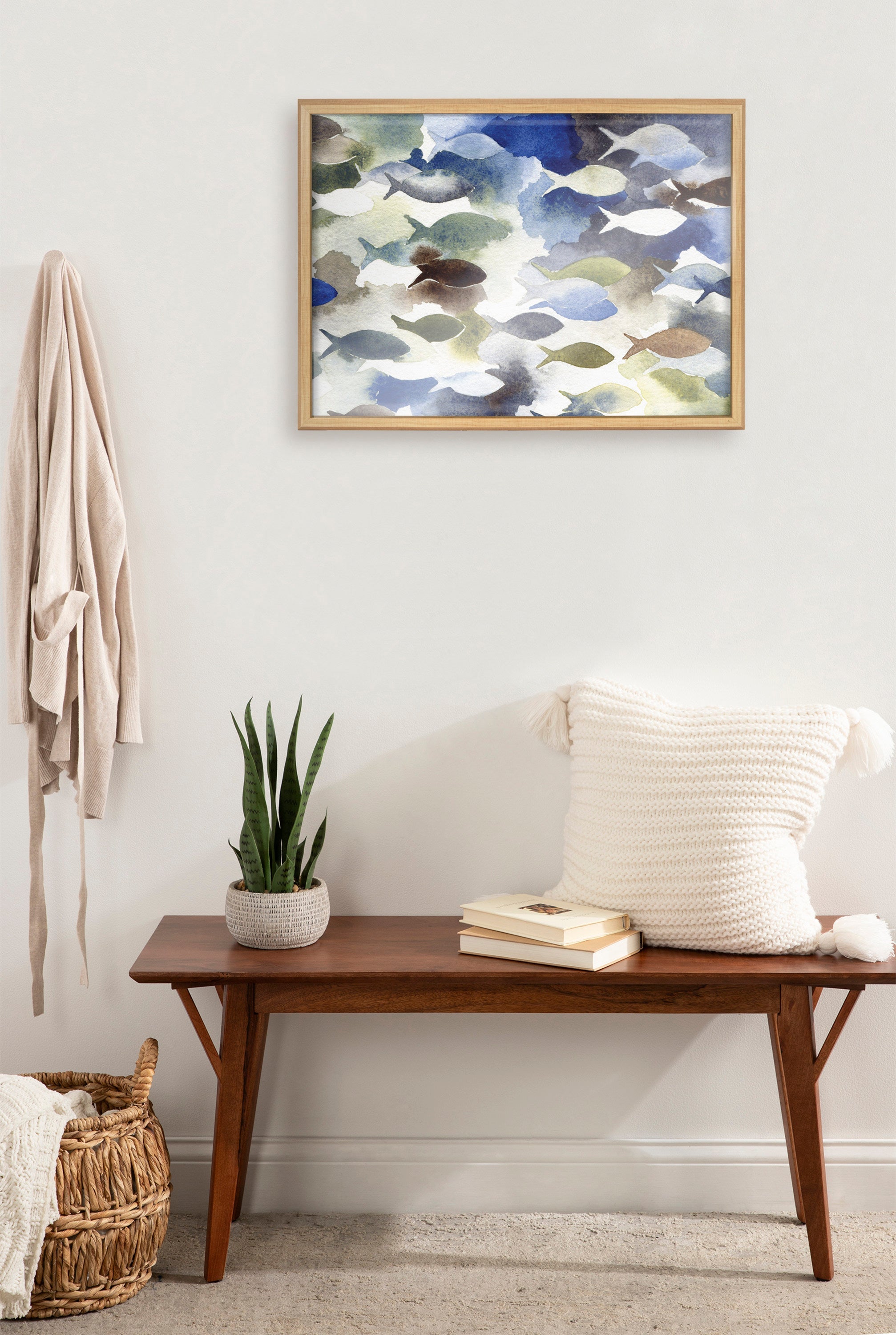 Blake Concurrent Framed Printed Glass