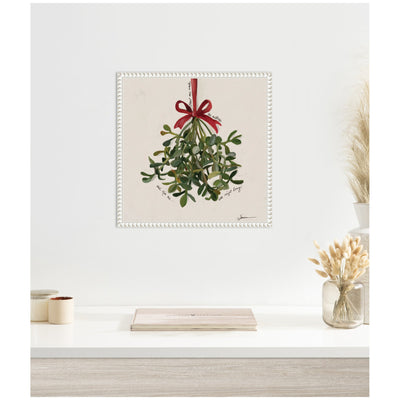 Mistletoe by Mary Sparrow Framed Canvas Wall Art Print