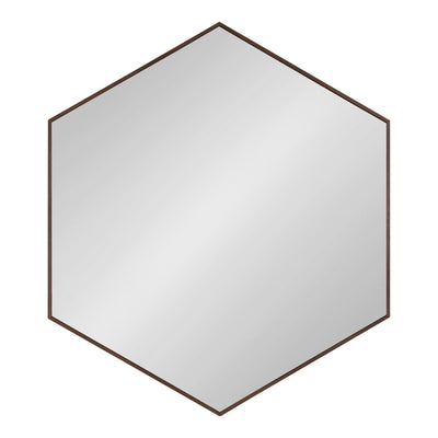 Rhodes Framed Hexagon Wall Mirror