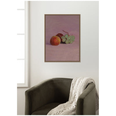 Still Life with Fruit 1905 Odilion Redon Vertical by Nostalgia Prints Framed Canvas Wall Art Print