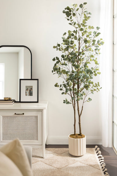 Eudora Faux Eucalyptus Tree - Kate and Laurel