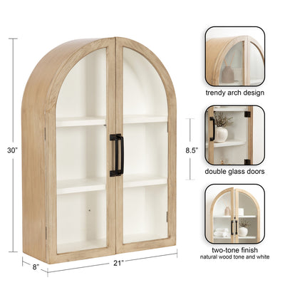 Arcott Arch Wall Cabinet