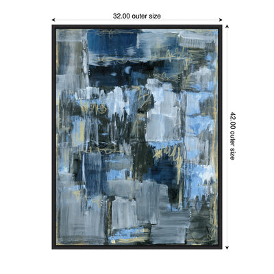 Sylvie Thunder Only Happens When its Raining Framed Canvas by Leah Nadeau