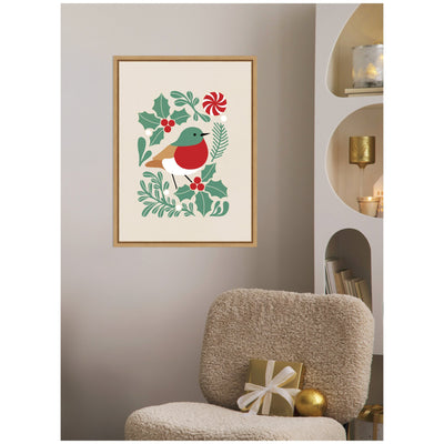 Sylvie Framed Canvas Christmas Icons Prima Set 1 by Dominique Vari