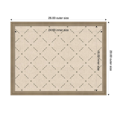 Pinboard Green Lattice Print