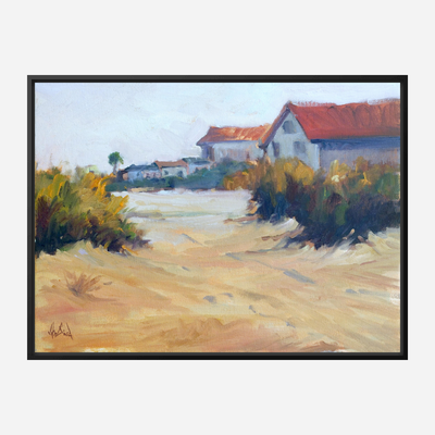 Beach Access Artist Enhanced Canvas Print by John Beard Collection - product image 5 for Resin Society