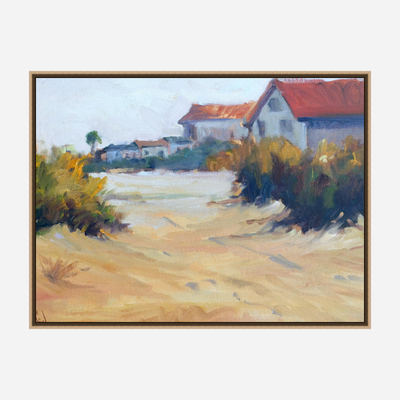 Beach Access Artist Enhanced Canvas Print by John Beard Collection - product image 8 for Resin Society