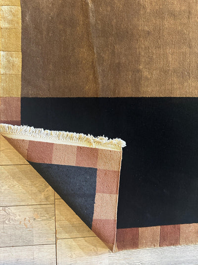 Beautifull Hand Knotted Abstract Area Rug 6’ x 9’ by Rugistan - product image 6 for Resin Society
