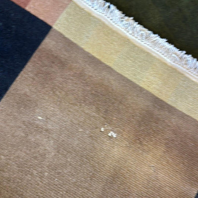 Beautifull Hand Knotted Abstract Area Rug 6’ x 9’ by Rugistan - product image 7 for Resin Society