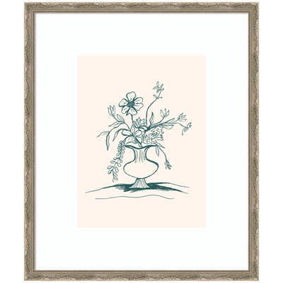 Framed Art Summer Stems by Kate Aurelia Holloway