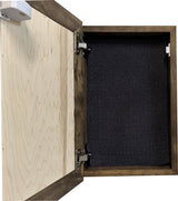 2nd Amendment Gun Safe - Wall Mounted Decorative Secure Gun Cabinet by Bellewood Designs - product image 7 for Resin Society