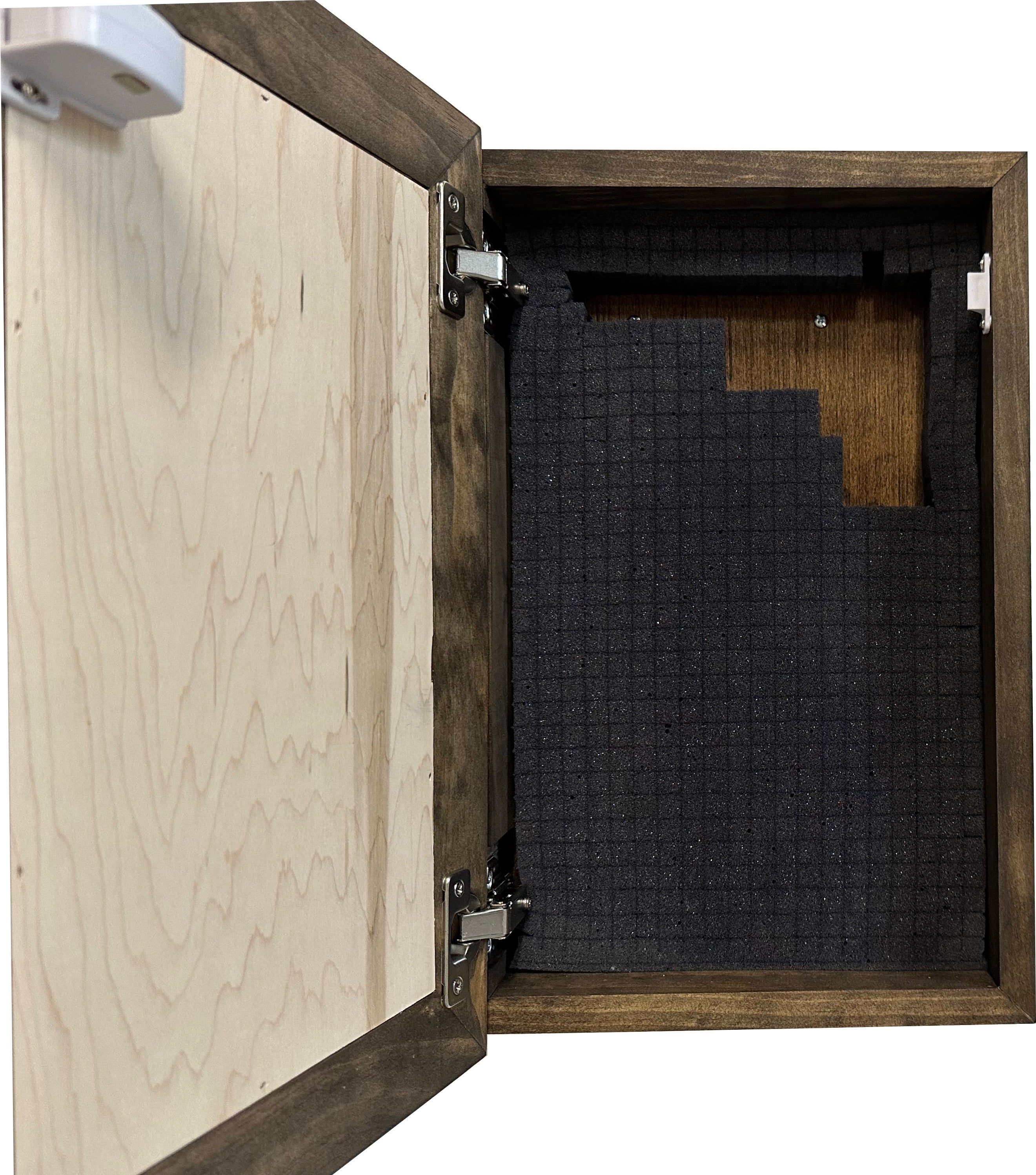 2nd Amendment Gun Safe - Wall Mounted Decorative Secure Gun Cabinet by Bellewood Designs - product image 6 for Resin Society
