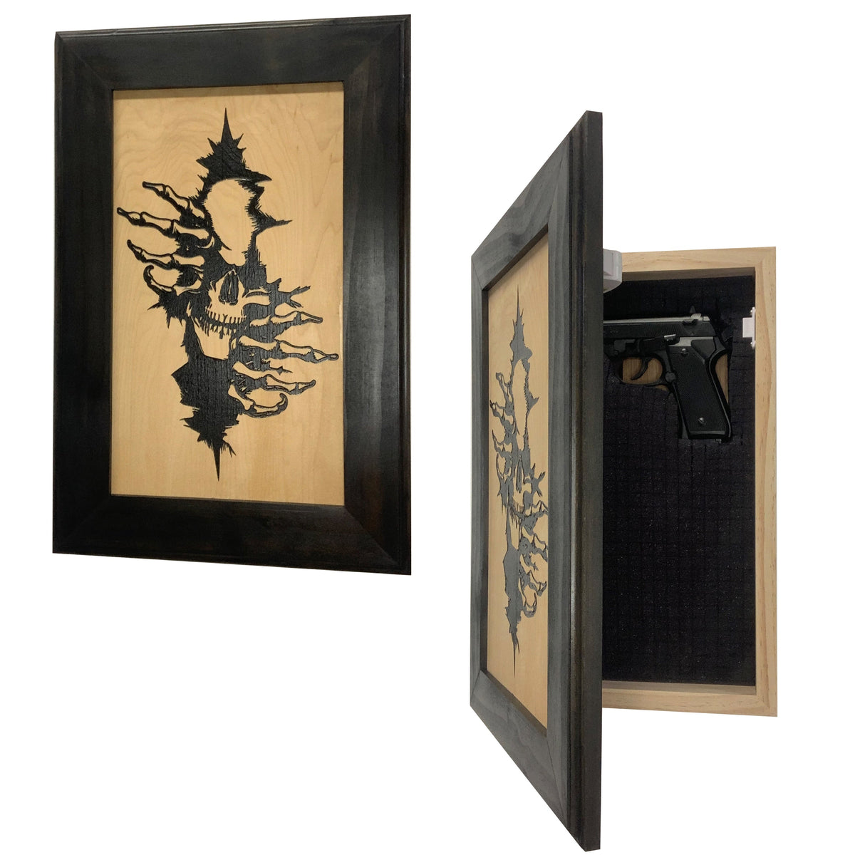 Hidden Gun Storage Cabinet Concealment Furniture by Bellewood Designs - main product image for Resin Society