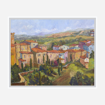 Belltower Artist Enhanced Canvas Print by John Beard Collection - product image 6 for Resin Society