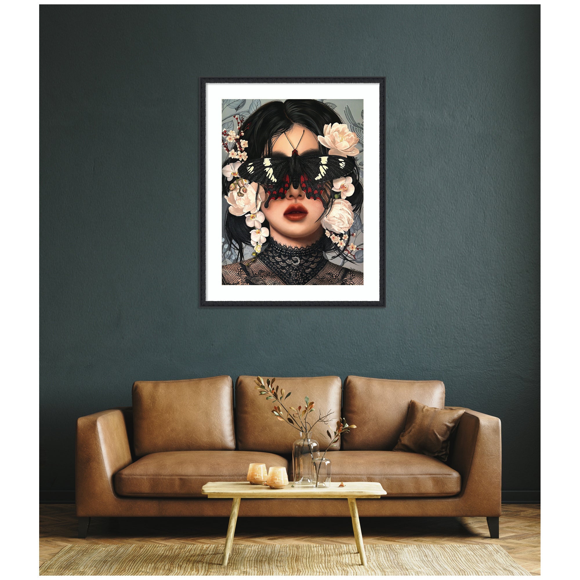 Whither Is Fled The Visionary Gleam Where Is It Now by Charlotte Brindley Framed Wall Art Print