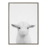 Sylvie Baby Goat Framed Canvas by Simon Te Tai by kateandlaurel - product image 20 for Resin Society