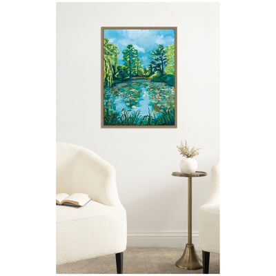 Botanical Garden by Lucia Gianello Framed Canvas Wall Art Print