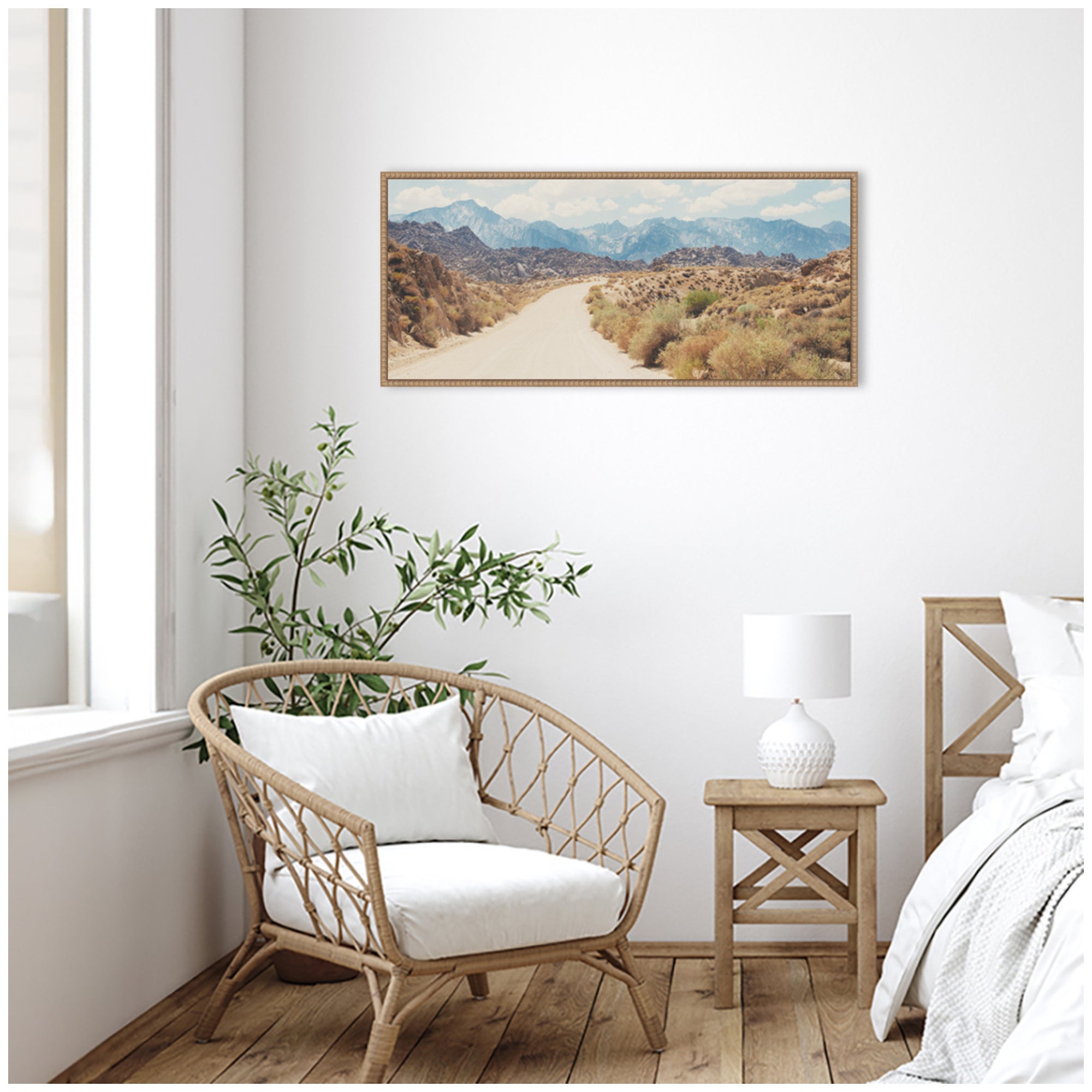 Alabama Hills California by Laura Evans Framed Canvas Wall Art Print