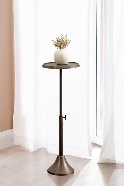 Sanzo Adjustable Metal Drink Table