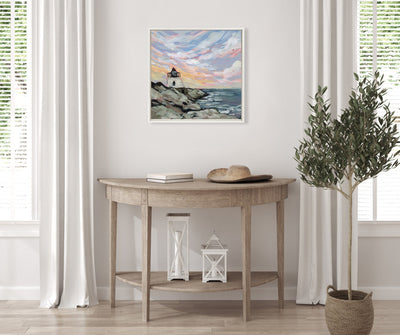 Sylvie Rhode Island Framed Canvas by Emily Kenney by kateandlaurel - product image 5 for Resin Society