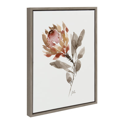 Sylvie Wild King Protea Framed Canvas by kateandlaurel - product image 12 for Resin Society