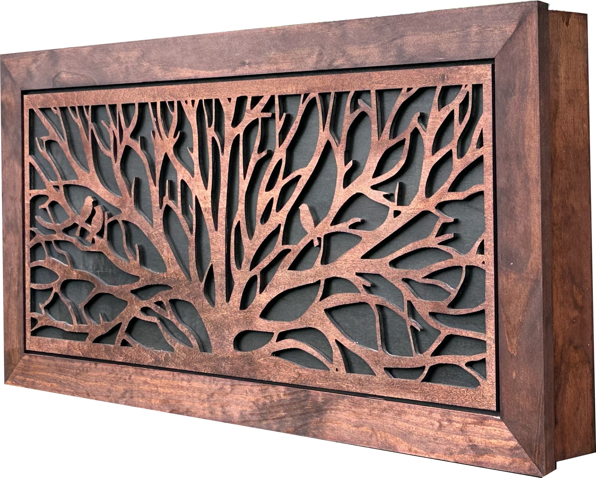 Birds in a Tree Large Gun Concealment Decor by Bellewood Designs - product image 13 for Resin Society