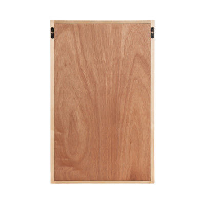 Ori Rattan/Wood Wall Shelf