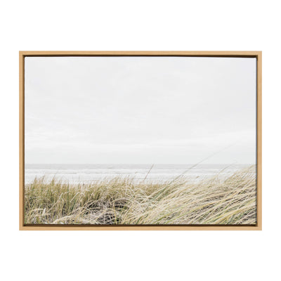 Sylvie East Beach Framed Canvas by Amy Peterson Art Studio by kateandlaurel - product image 2 for Resin Society
